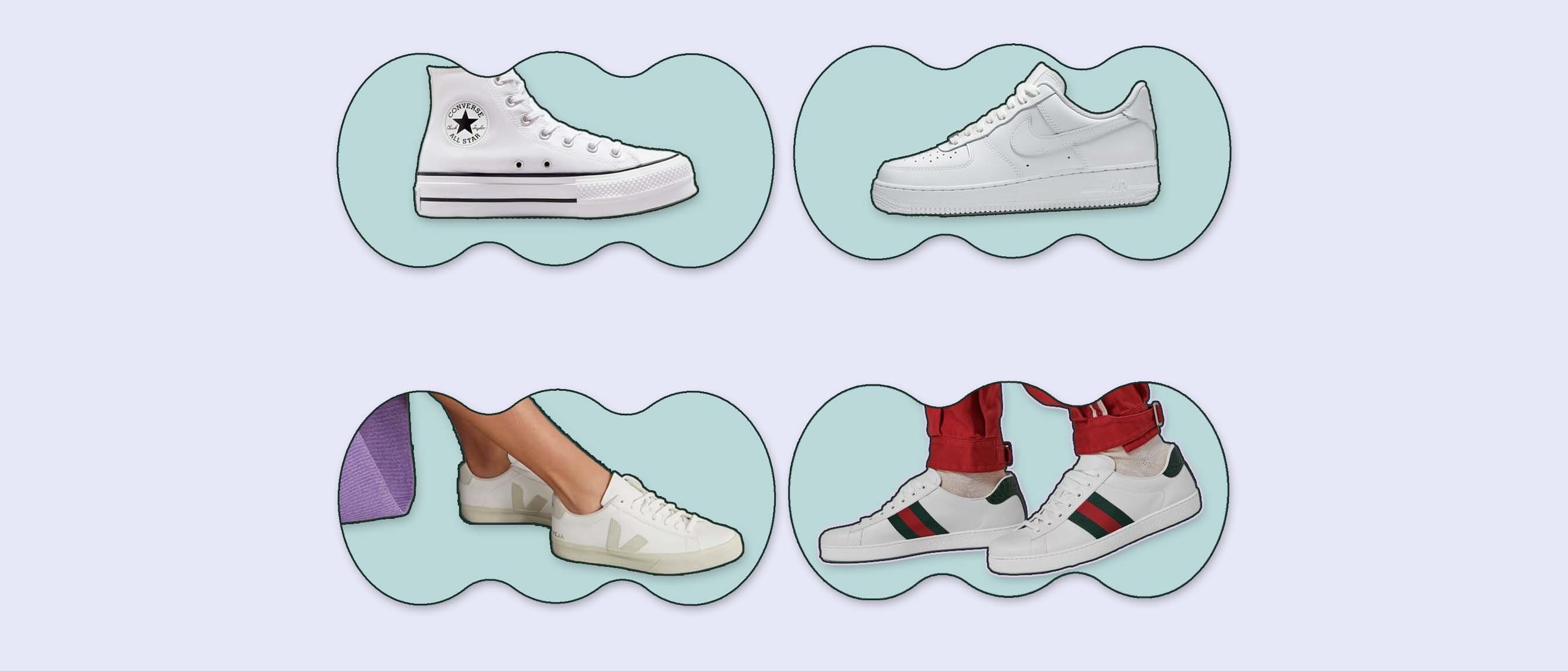 Which white trainers are best? Shop our top picks