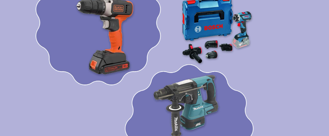 Which cordless drill is best? We compare 5 top choices