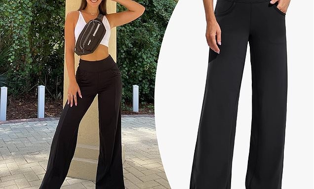 These £30 Amazon wide leg trousers are 'incredibly comfortable'