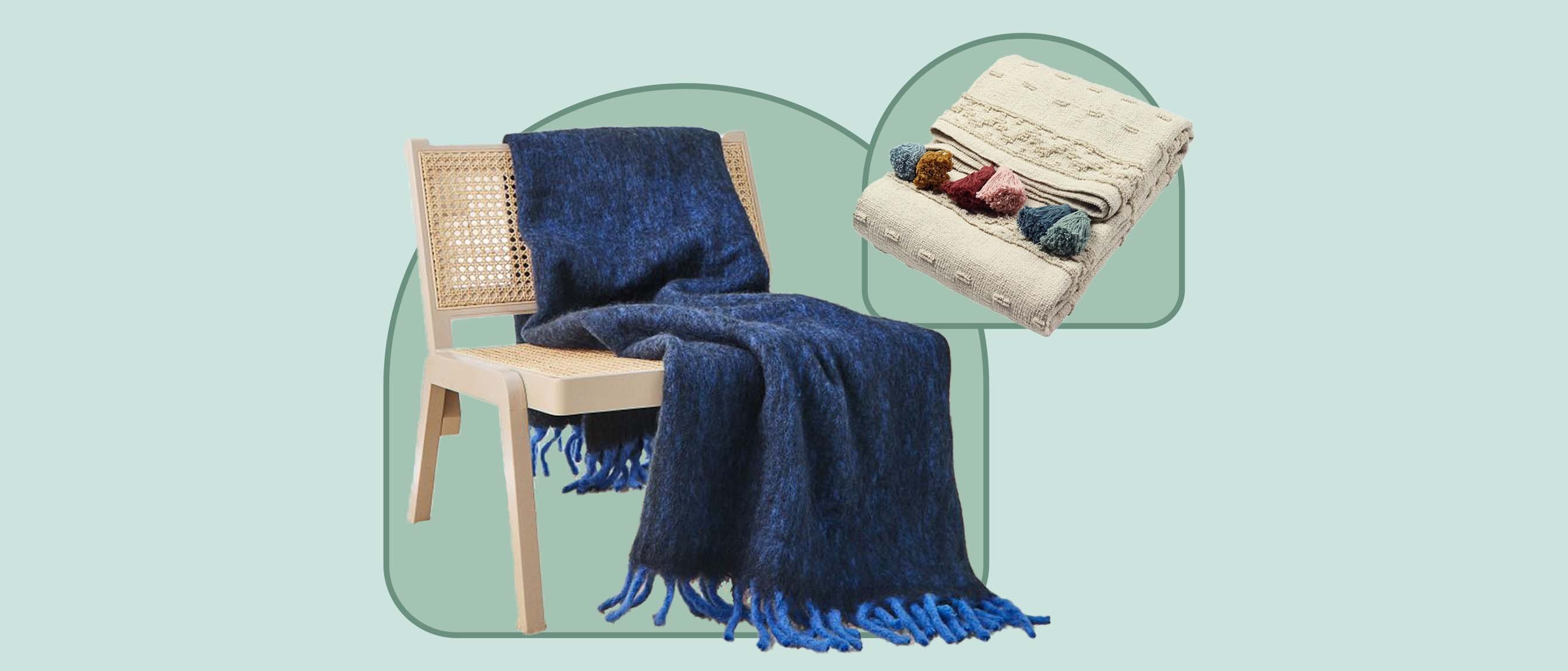 Spruce up your home with the best (and cosiest!) throw blankets