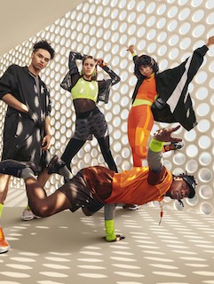Group of people in Nike outfits